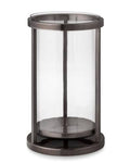 Oiled Bronze Metal Candle Holder T83098