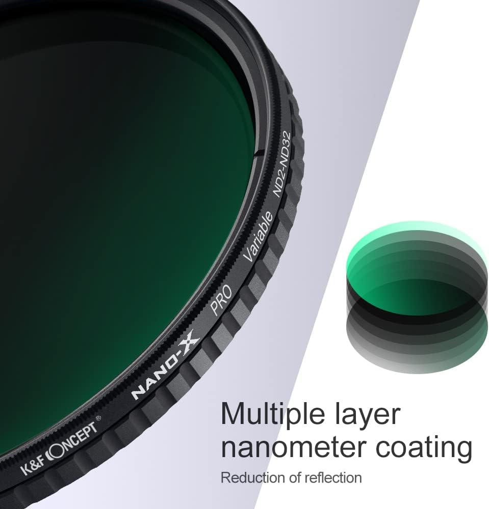 67mm Variable ND2-ND32 Neutral Density Filter V25862