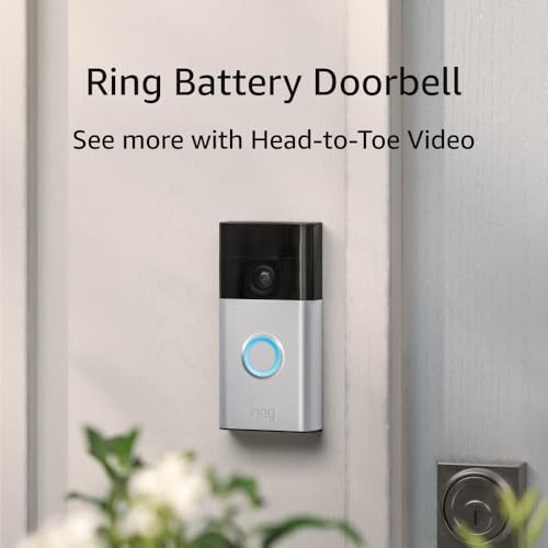 Satin Nickel Battery Doorbell Y296743