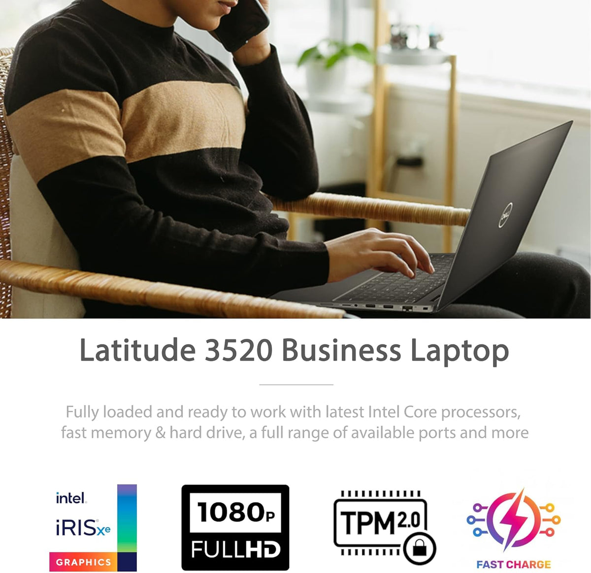 15.6" FHD Business Laptop, Intel Core i5-1135G7, 16GB RAM, 512GB PCIe SSD, Windows 11 Pro J284