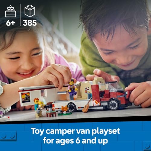 LEGO City Holiday Adventure Camper Van Building Toy Set S755