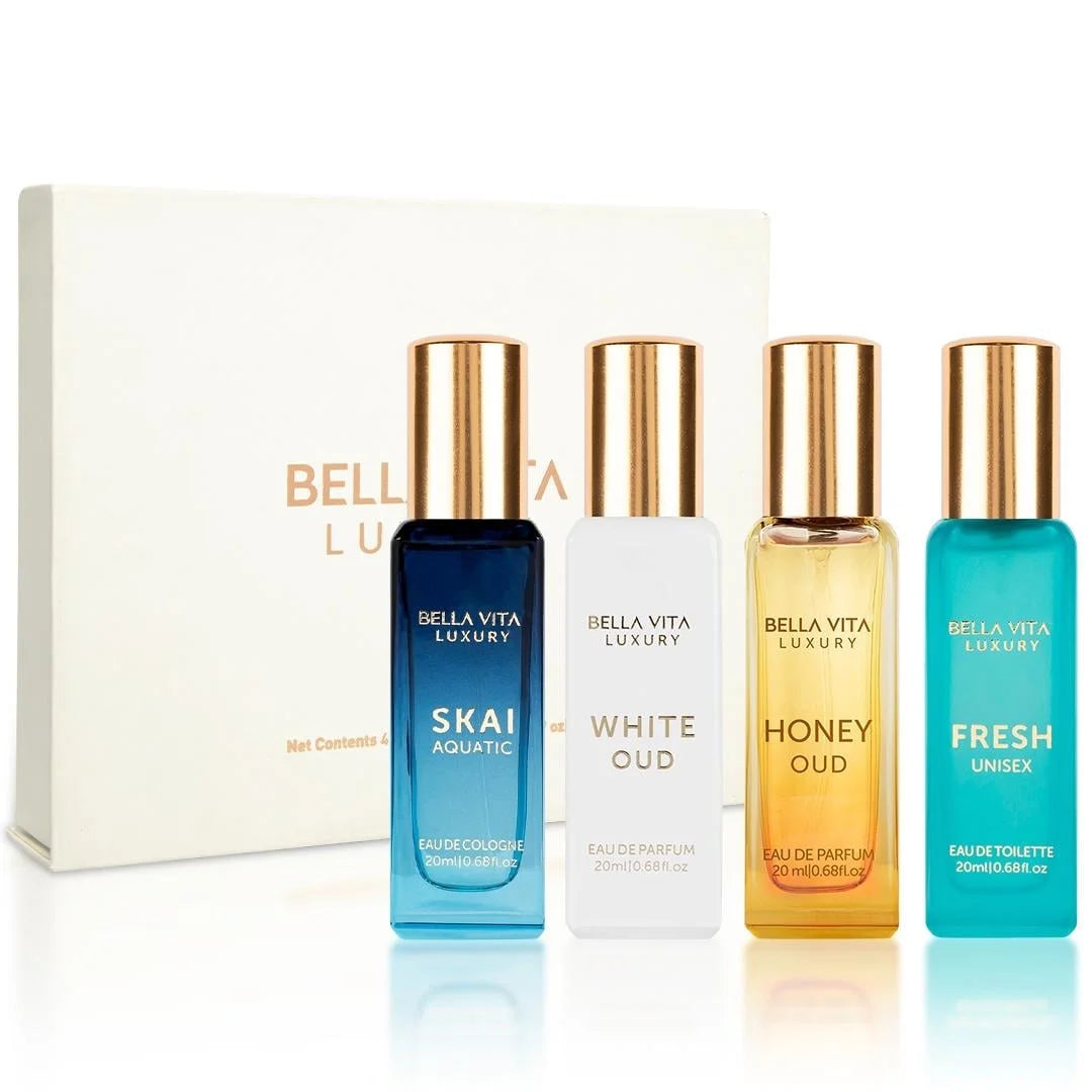 Unisex Luxury Perfume Gift Set 4x20 ML Eau De Parfum L215635
