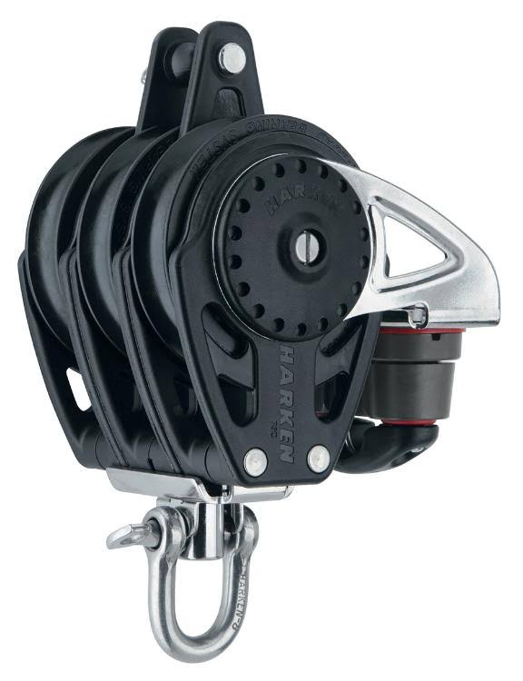 75mm Triple Block with Cam and Becket N509
