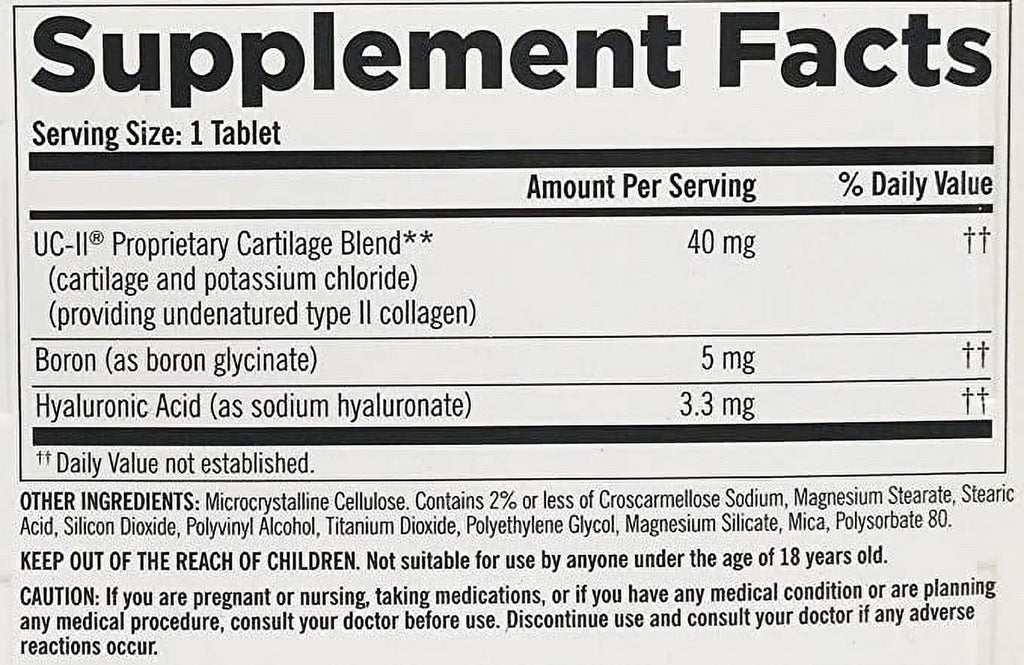 110 Coated Tablets Joint Health P489