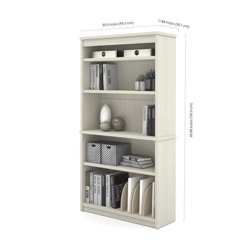 36x22 White Chocolate Bookcase H383431