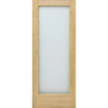32 in. x 80 in. Unfinished Solid Core Pine Wood Interior Door Slab C996016