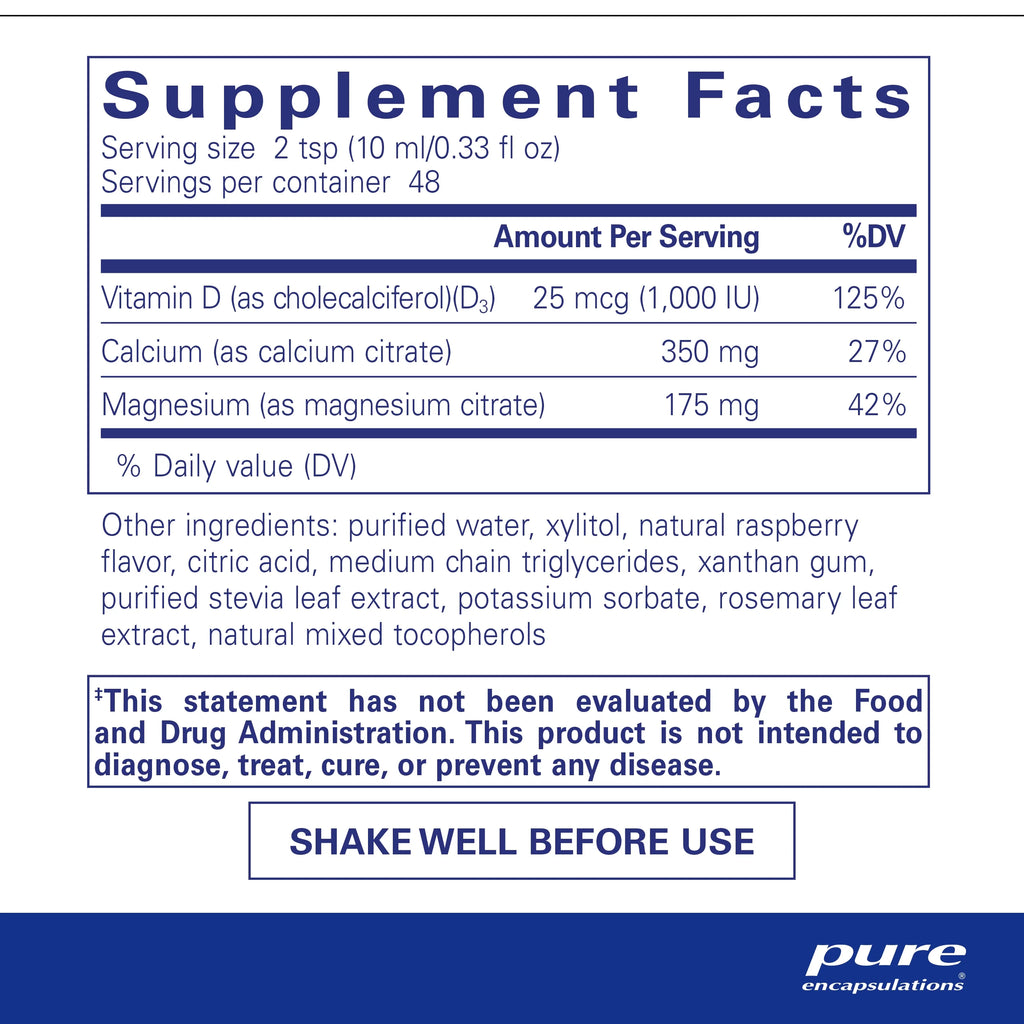 Calcium Magnesium Vitamin D Liquid 16.2 fl. oz. F698855