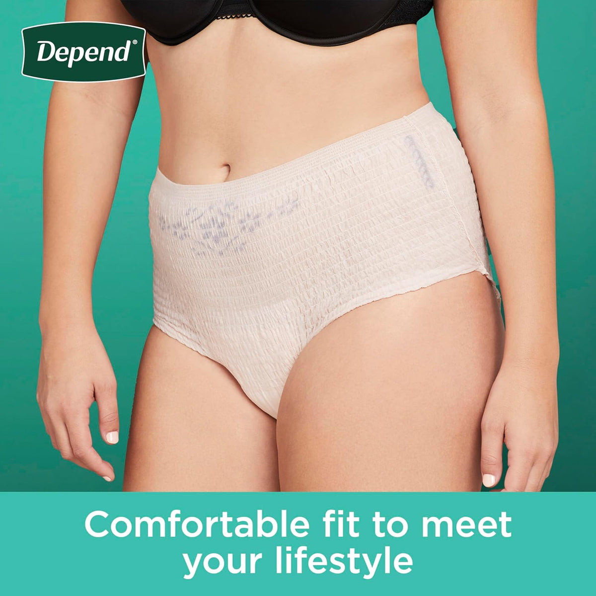 Small Blush Disposable Maximum Adult Incontinence Underwear 32 Count O19060