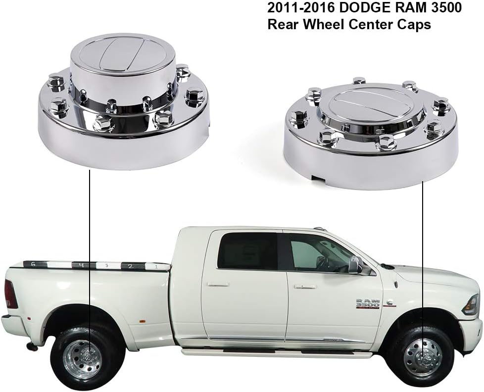 4pcs Chrome Truck Wheel Center Caps W287330