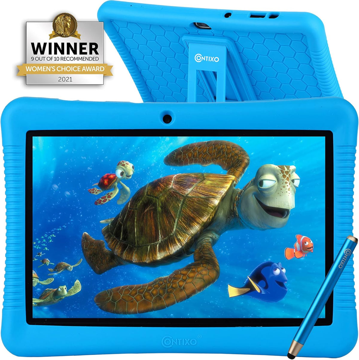 10-inch HD Kids Tablet with Camera, 32GB, Blue G772