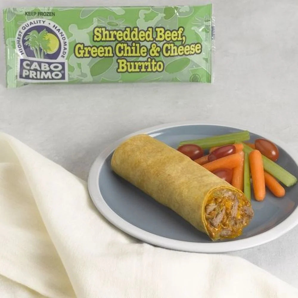 Shredded Beef Green Chile Cheese Burrito, 5.35 Ounce U810866