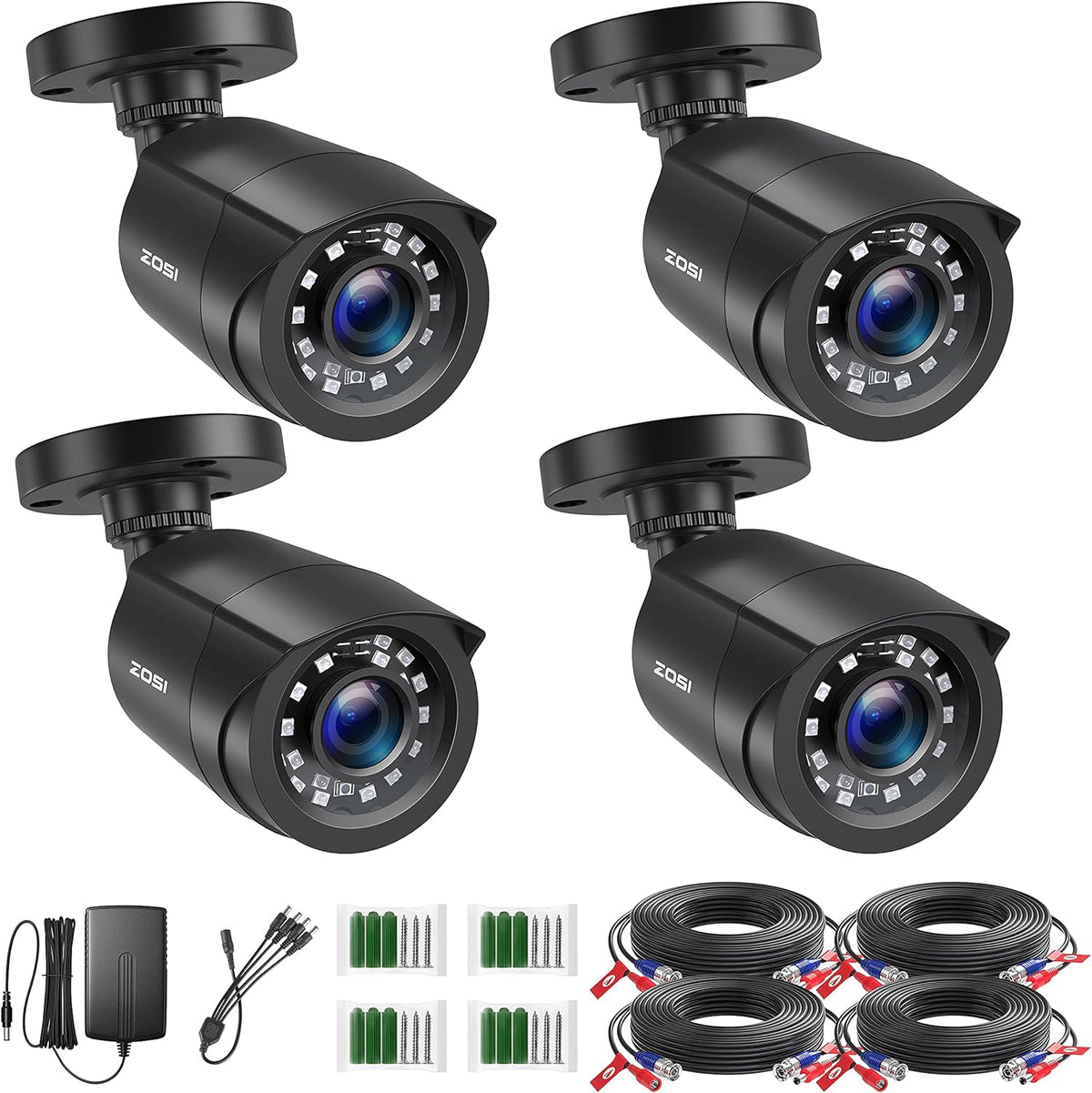 4K 16 Channel Security Camera System with 3TB Hard Drive and 12 x 5MP Cameras N6388