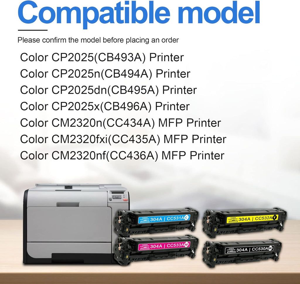 4-Pack Toner Cartridge Replacement G336