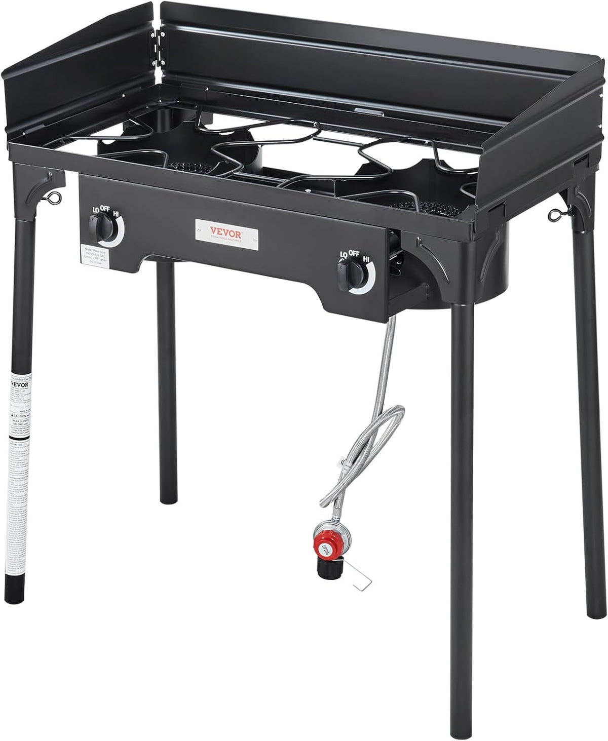 2 Burner Propane Stove with Windscreen X313