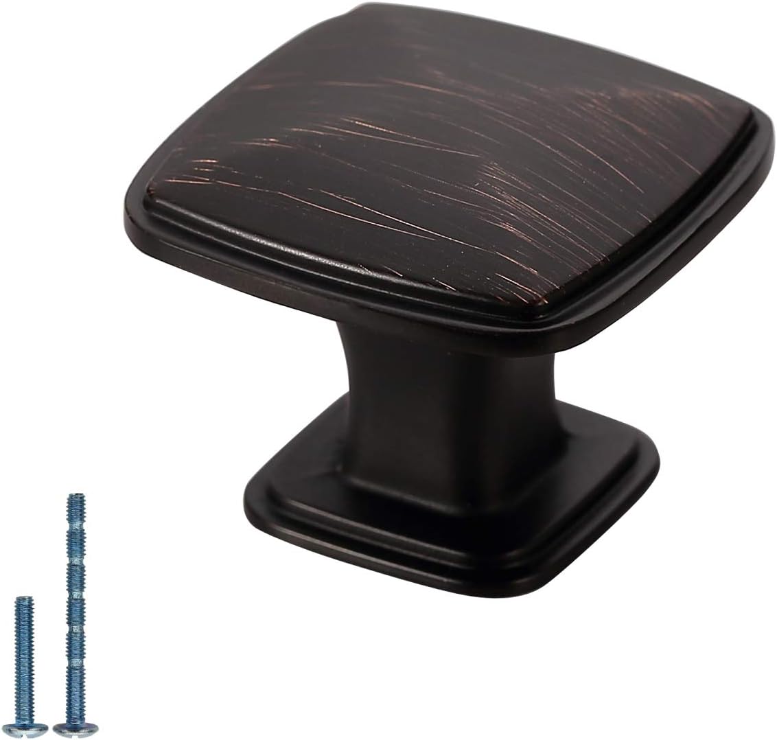 10 Pack Matte Black Cabinet Knobs M689431