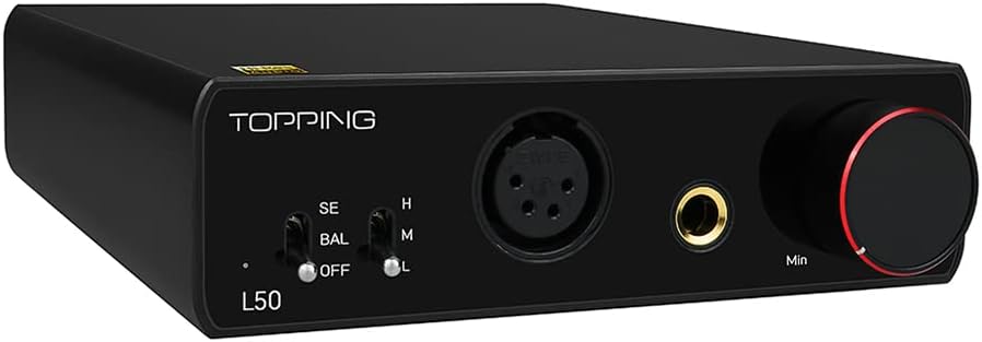 Black Headphone Amplifier G7092