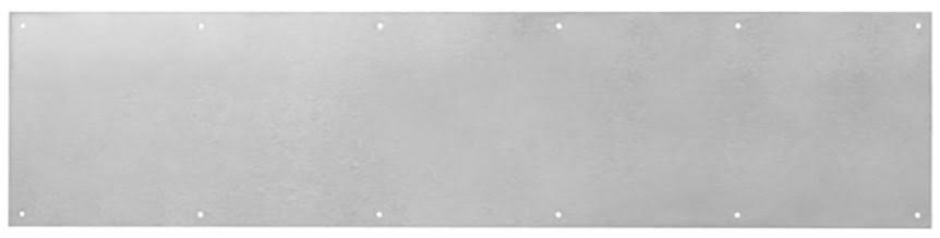 Metal Kick Plate Satin Stainless Steel 48 x 28 Y3236