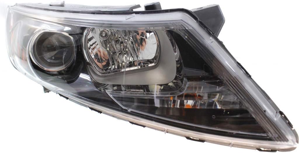 For Kia Optima Headlight 2011 Passenger Side Halogen Y238235