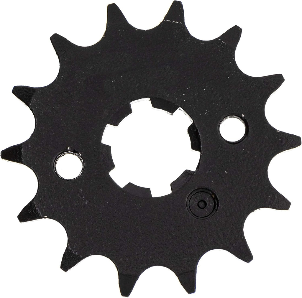Drive Sprocket Chain Combo Front 14 Rear 47 Tooth 428HZ Standard 122 Links Pack of 2 V661