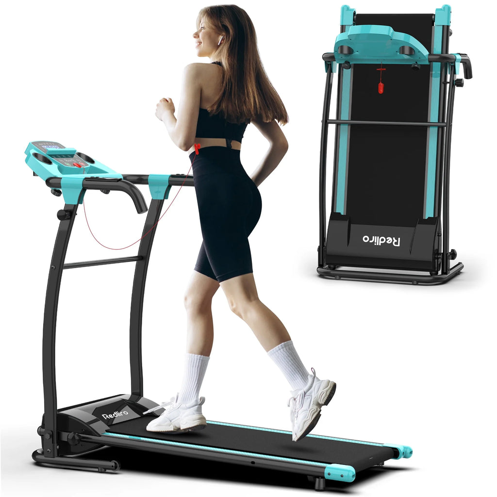 Portable Folding Treadmill Incline Electric Walking Running Machine T3866