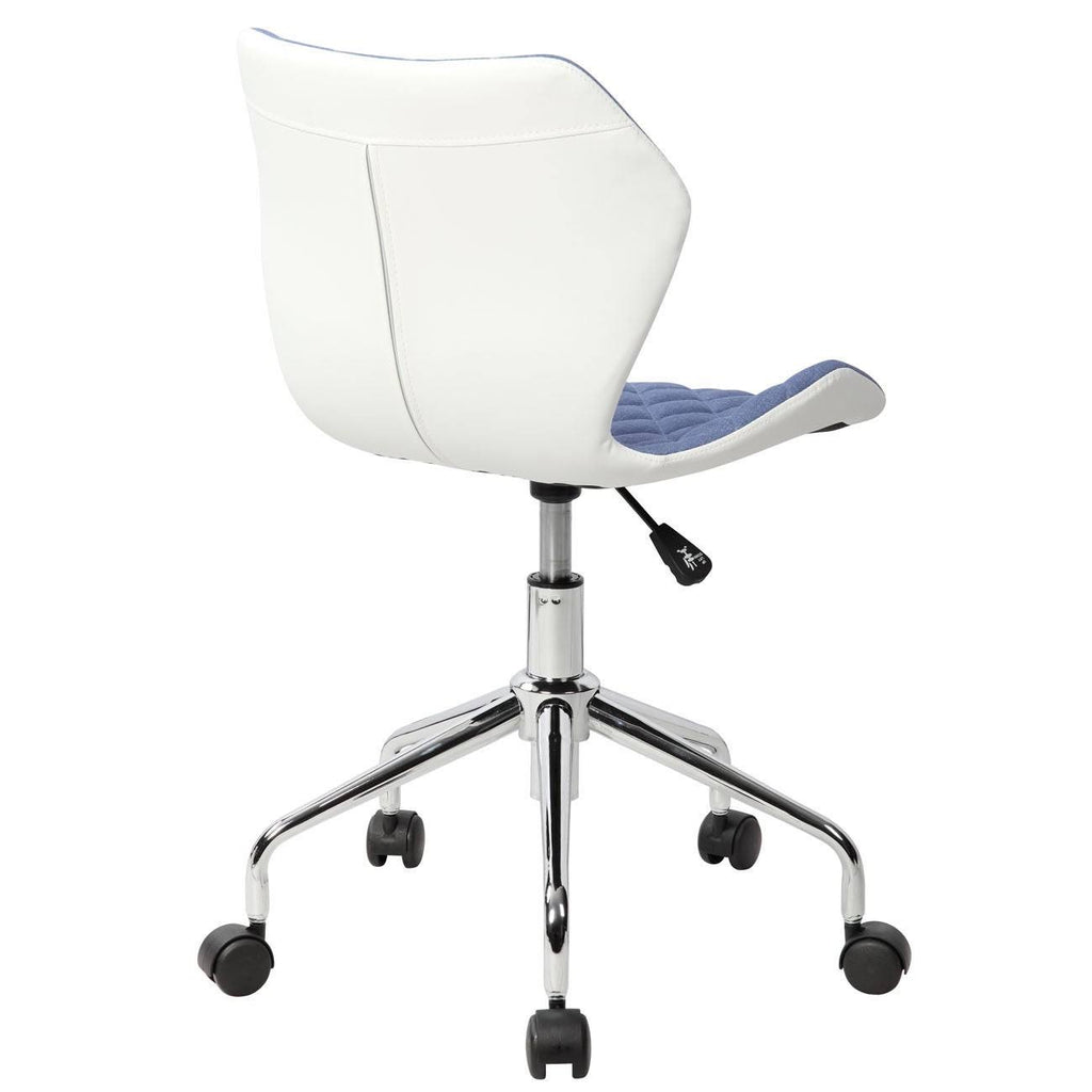 Blue Height Adjustable Office Task Chair E48263