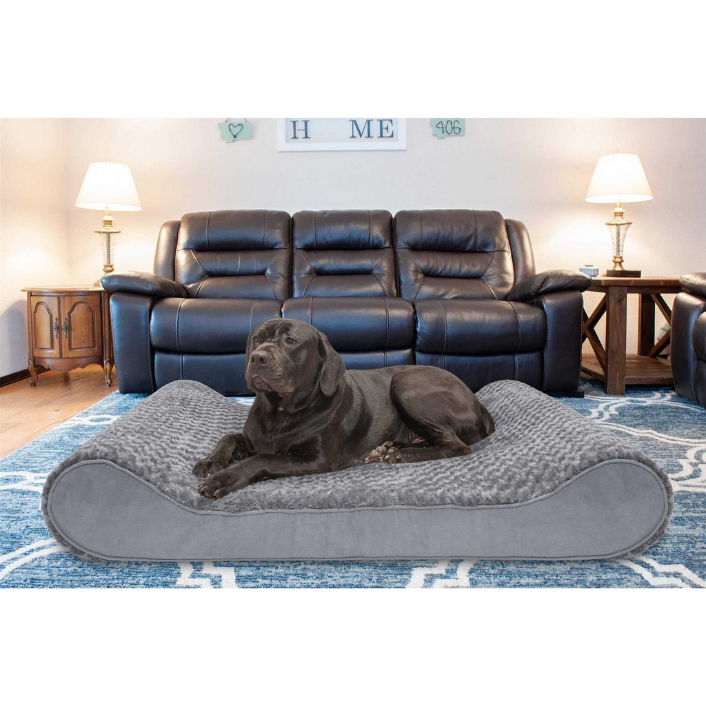 Plush Luxe Lounger Dog Bed L61178