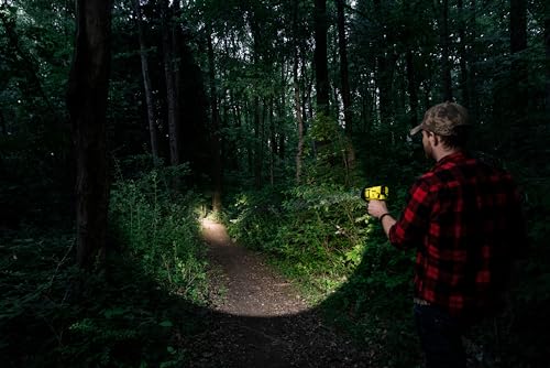 Yellow Rechargeable 1400-Lumen Pistol-Grip Spotlight M61201