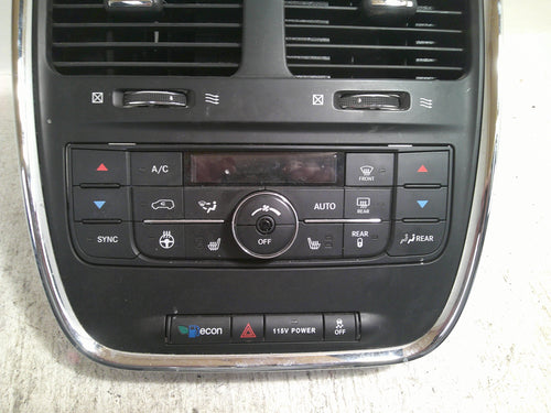 11-20 Dodge Caravan Front Dash AC Automatic Temperature Control Y31560