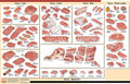 24x36 Poster: Veal Cuts Butcher Chart O12995