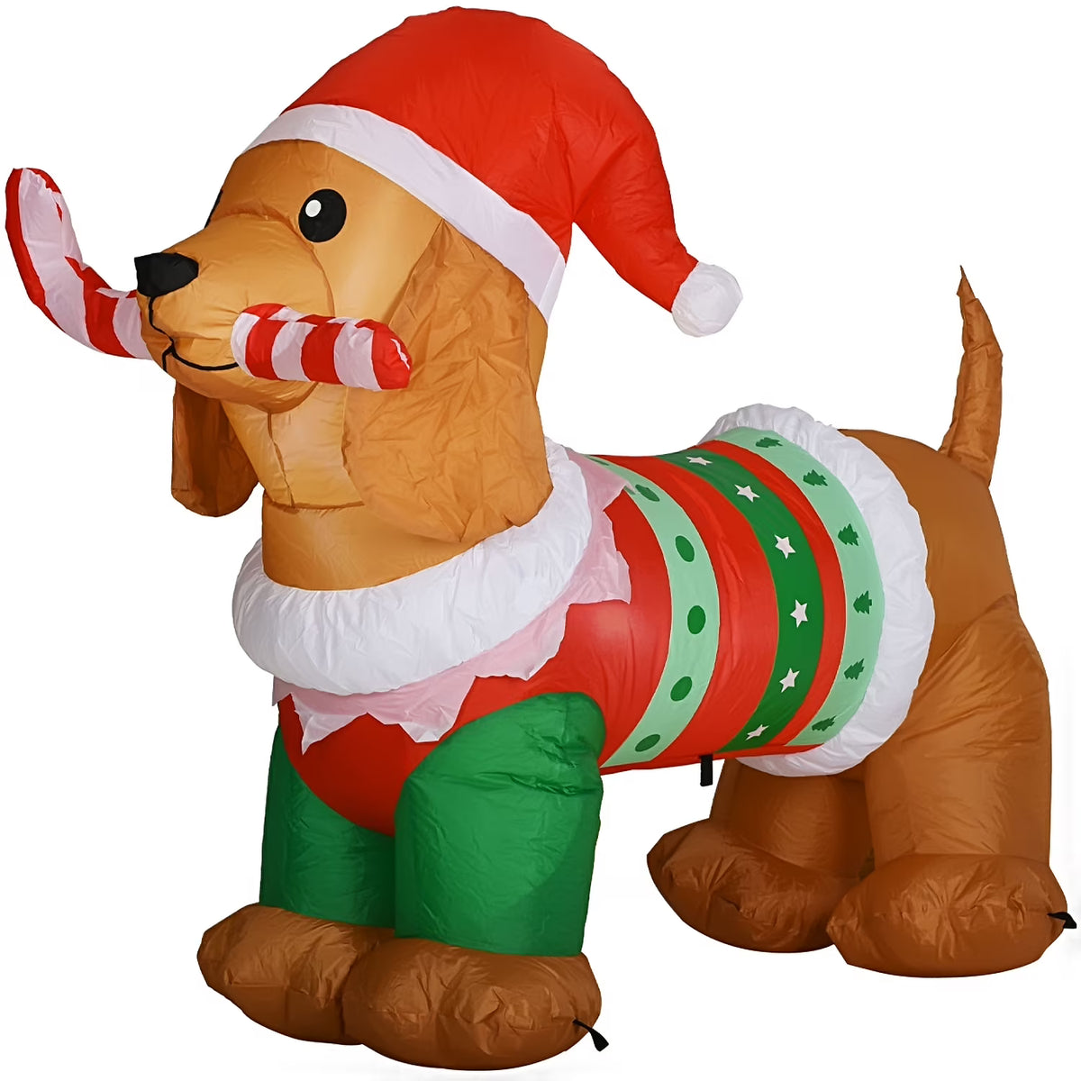 5ft Inflatable Dog with Led Lights F44048