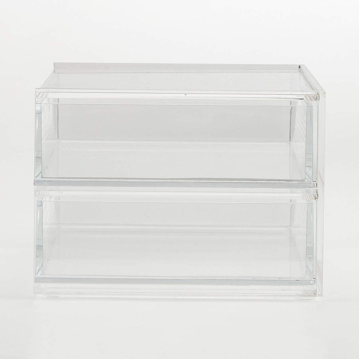 Acrylic Case 2 Drawers Small Pack of 2 V934