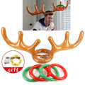 Inflatable Reindeer Antler Ring Toss Game with 4 Rings F822317