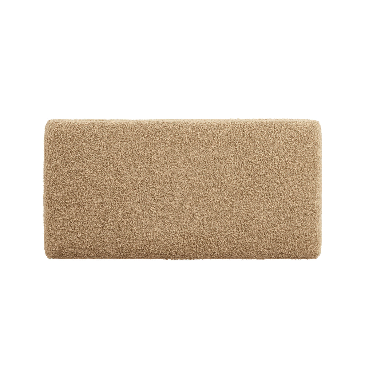 Tan Rectangle Storage Ottoman R3217