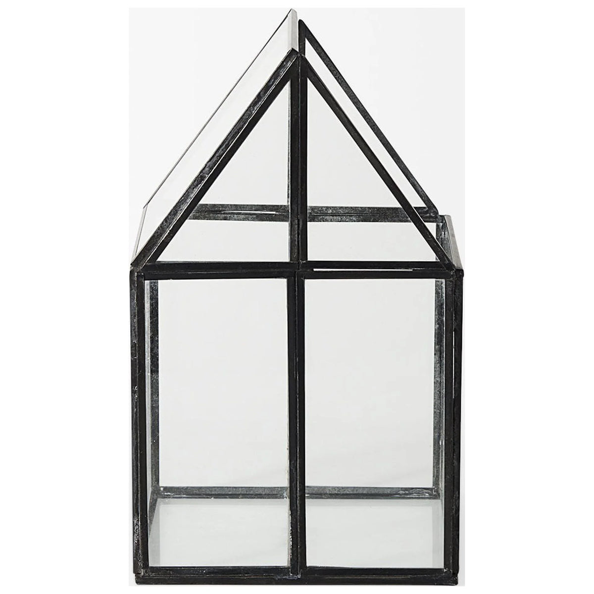 Black Glass Terrarium N1598