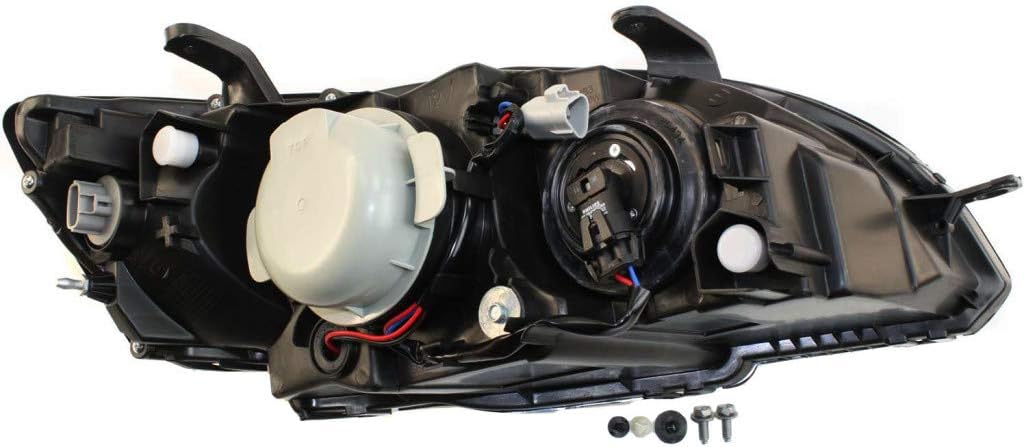 Headlight Assembly for 2005 Subaru Legacy Driver Side Black C90172