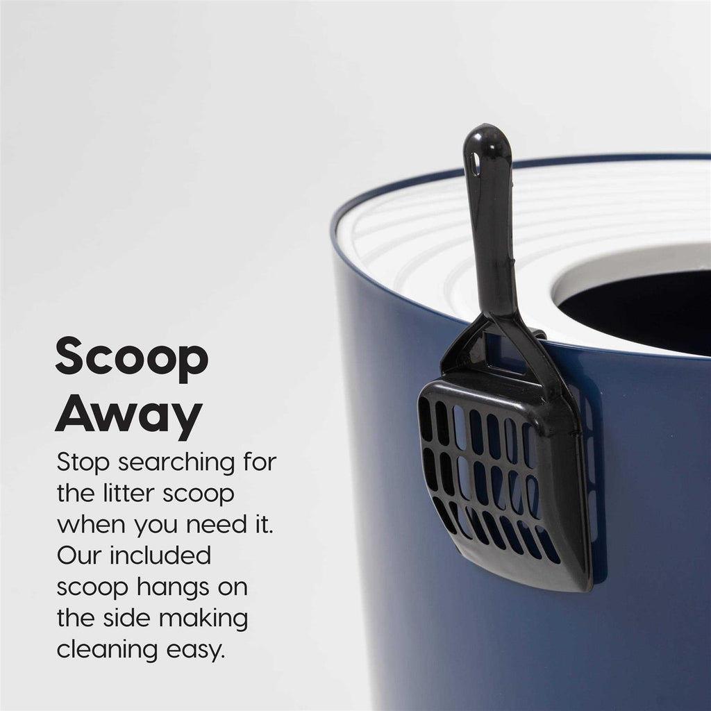 Top Entry Cat Litter Box with Scoop V26790