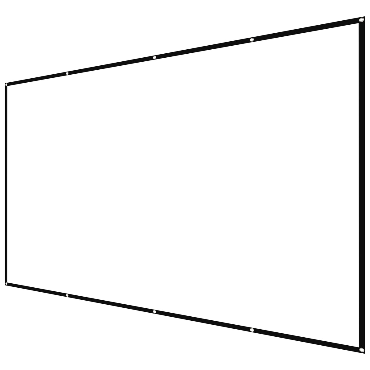 White Indoor/Outdoor Folding Projector Screen L4885
