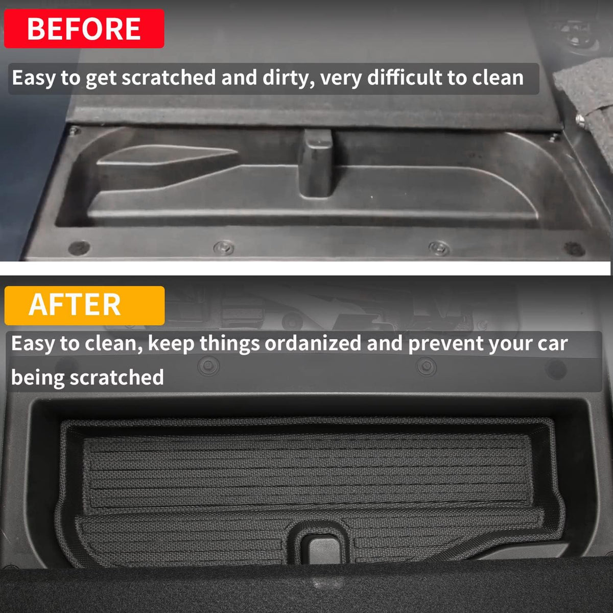 Black Trunk Mat Cargo Liner O13016