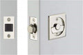 Square Tubular Pocket Door Privacy P2495