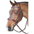 Mono Crown Bridle with Padded Wide Noseband X253912