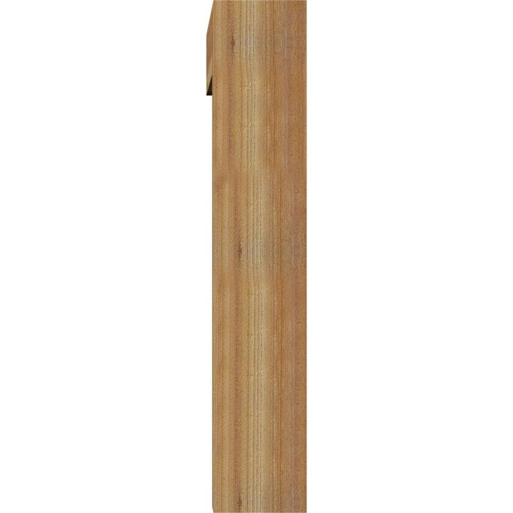 Rough Sawn Western Red Cedar Bracket with Offset Brace A257