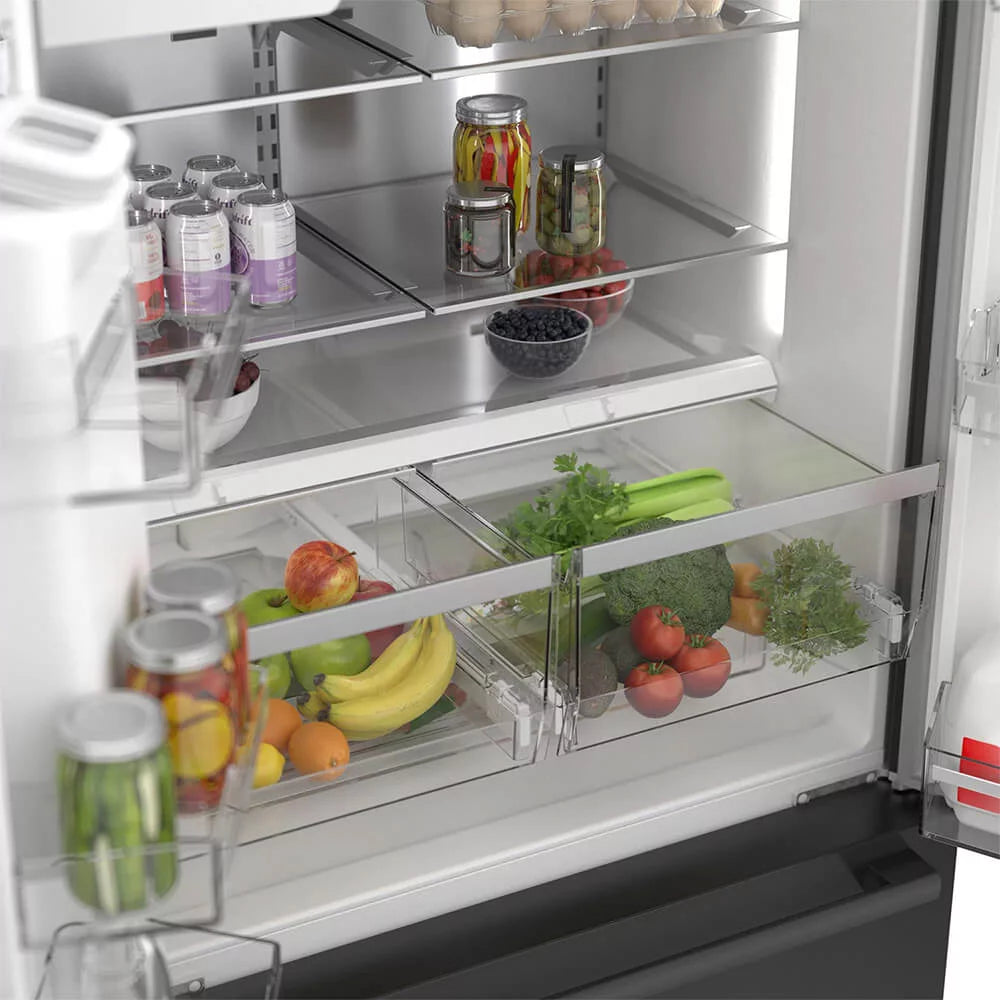 21 Cu. Ft. Black Stainless French Door Bottom Mount Refrigerator C37482