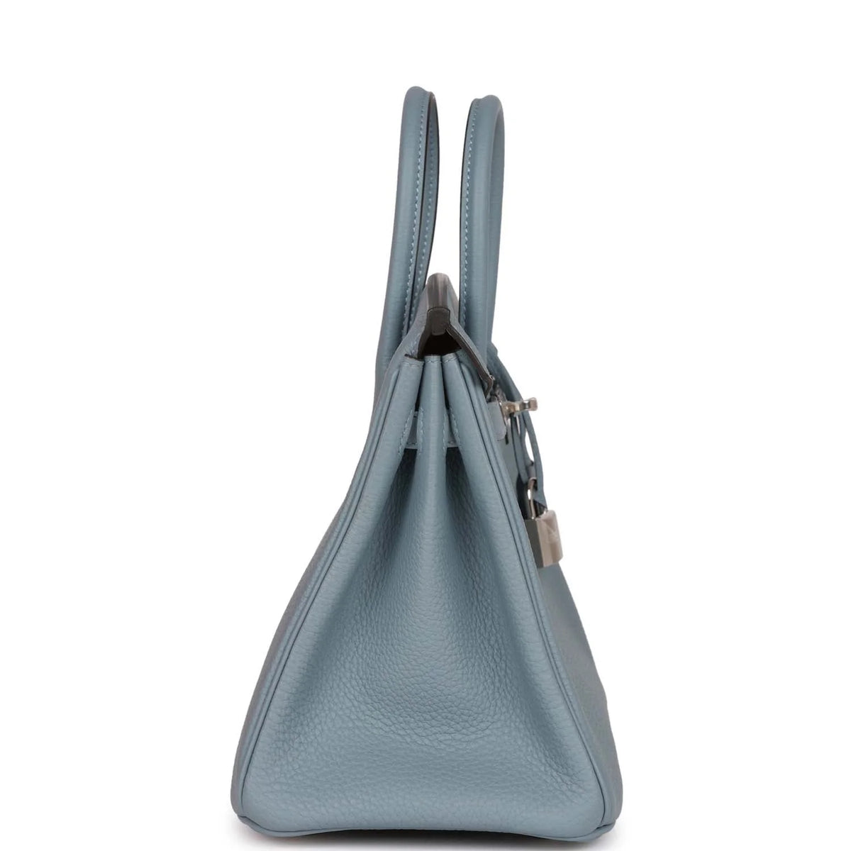 Bleu Lin Togo Palladium Hardware Handbag J100260