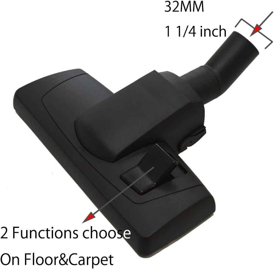1 1/4 inch 32mm Universal Vacuum Cleaner Floor Brush with Metal Base H37777