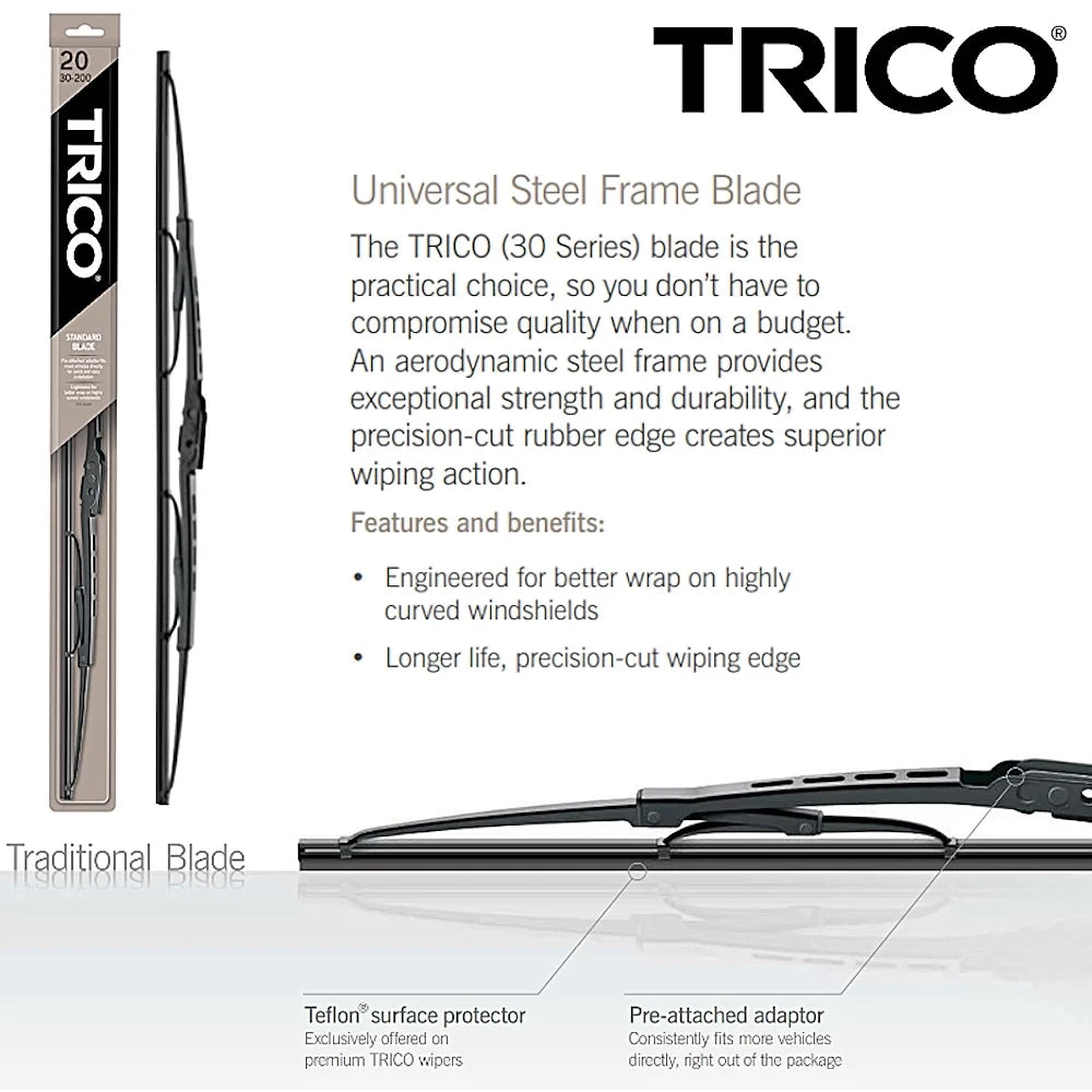 Wiper Blades Set of 3 with Rear Wiper Z14329