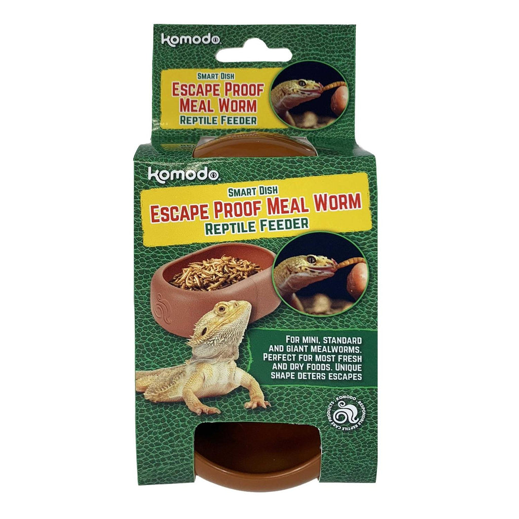 Smart Mealworm Reptile Feeding Dish B788595