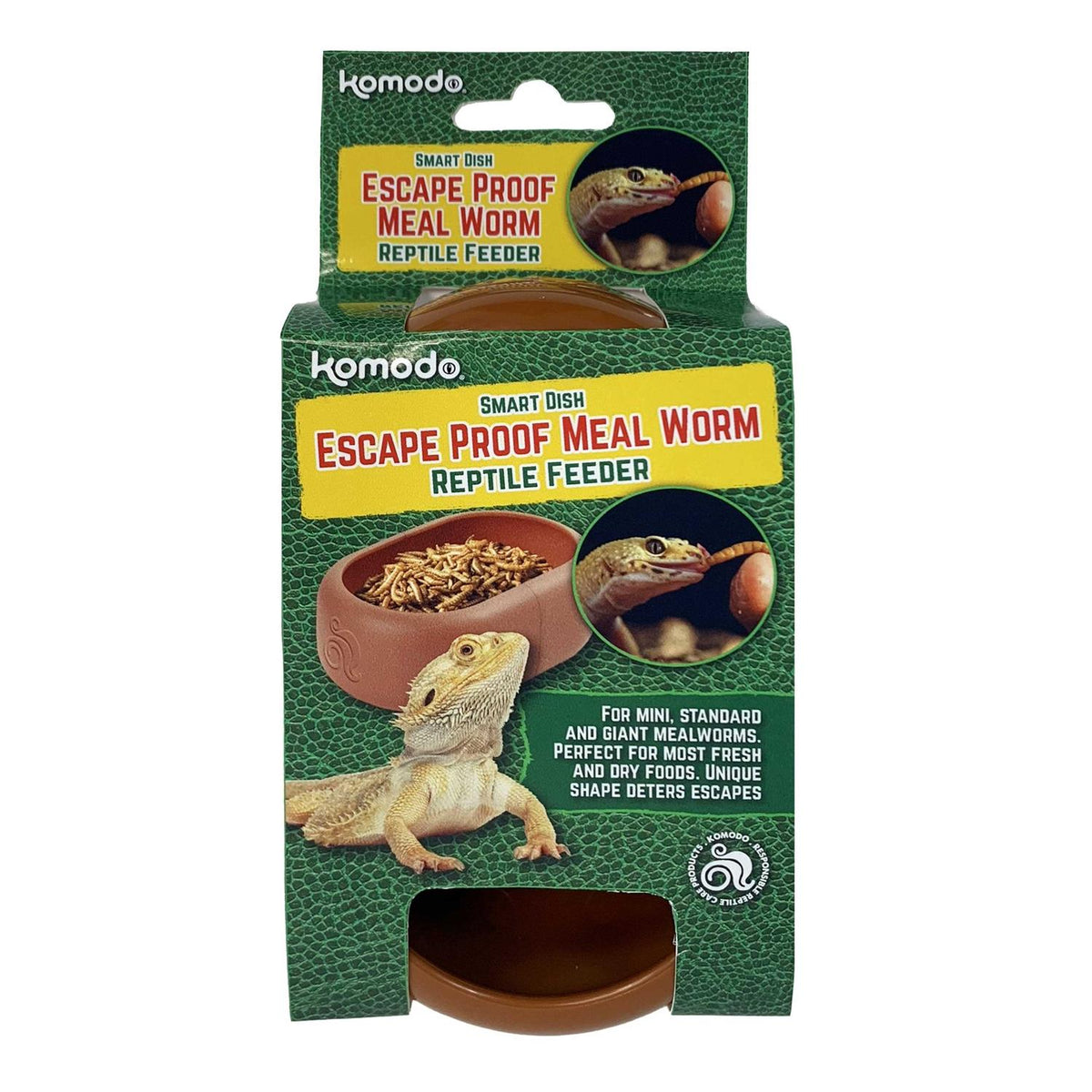 Smart Mealworm Reptile Feeding Dish B788595