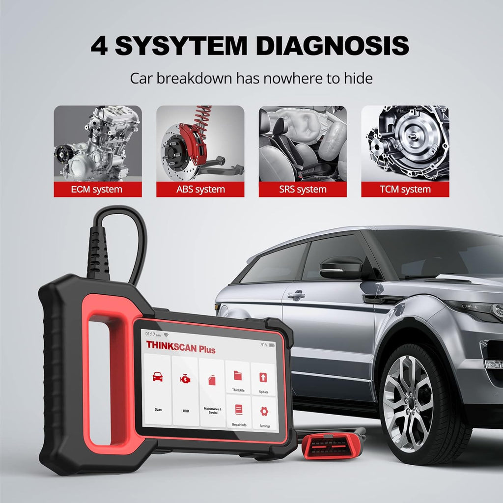 Car Scanner OBD2 Scanner with 4 System Diagnosis Code Reader Diagnostic Scan Tool K6539