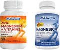 Zinc and Magnesium 100 Count with Vitamin B6, D and E A827146