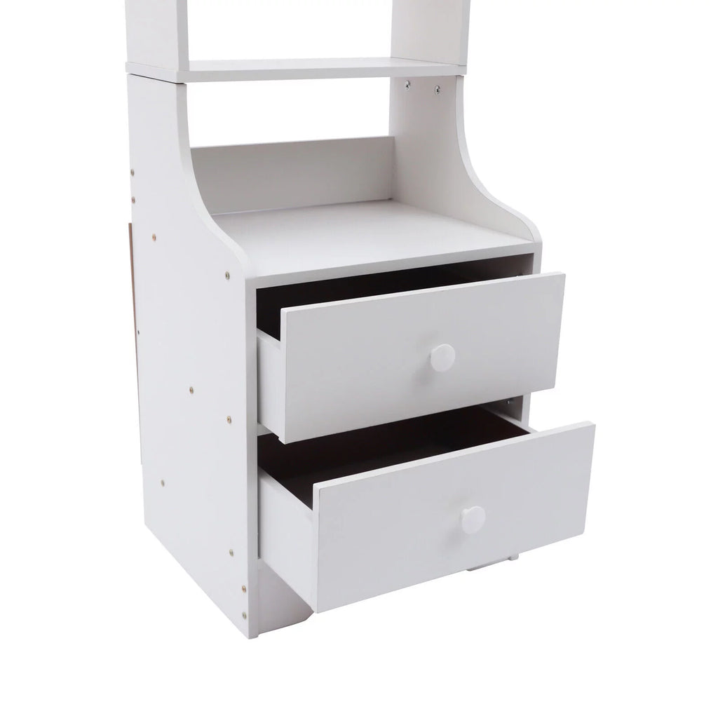 White Nightstand S5910